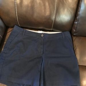 Crown & Ivy Caroline shorts, size 16, color navy.